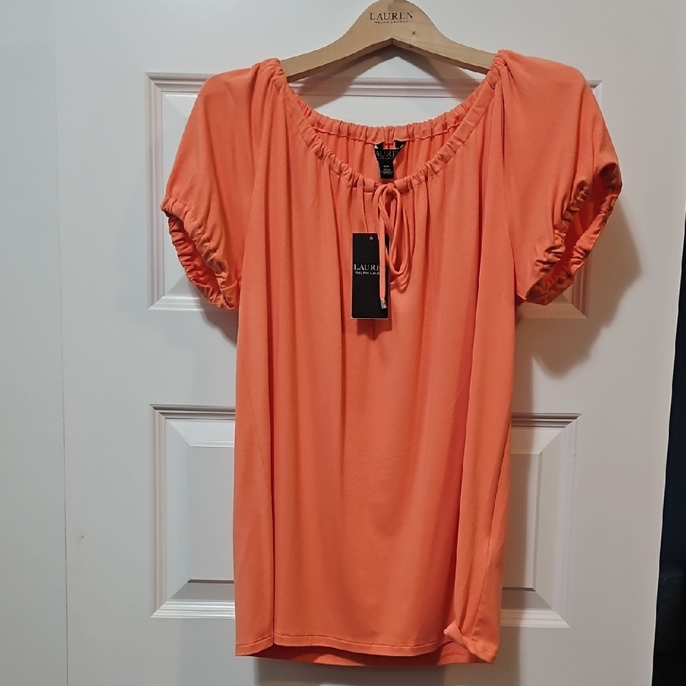 Lauren Ralph Lauren Women's Orange Top